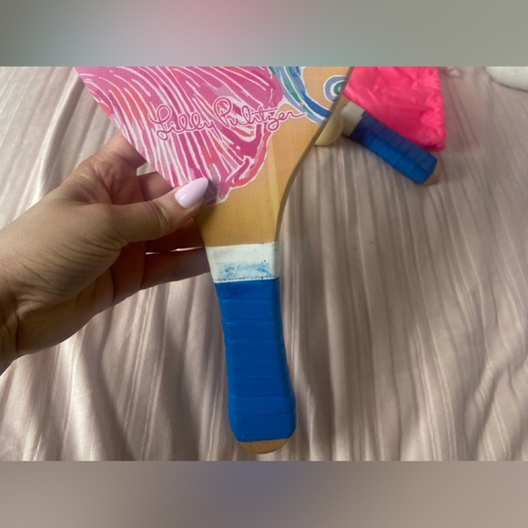 Lilly Pulitzer Beach Paddle Ball Set - Picture 5 of 5